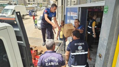 Şanlıurfa’da 5 kamyon bozuk gıda ürünü ele geçirildi