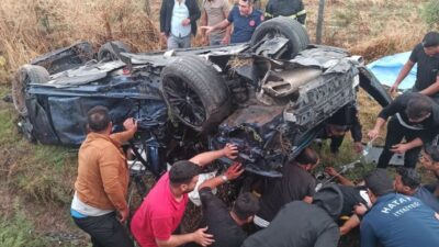 Hatay’da feci kaza: 5 ölü, 2 ağır yaralı