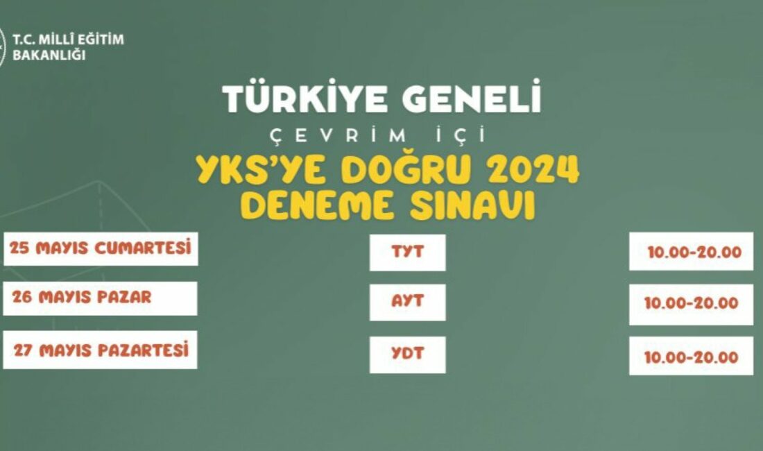 "YKS'ye Doğru 2024" Türkiye