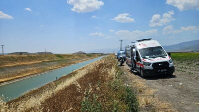 17 yaşındaki genç serinlemek için girdiği kanalda kayboldu