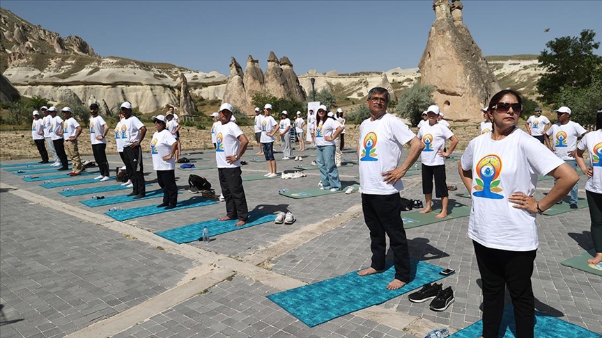 Kapadokya’da Yoga Etkinliği Düzenlendi