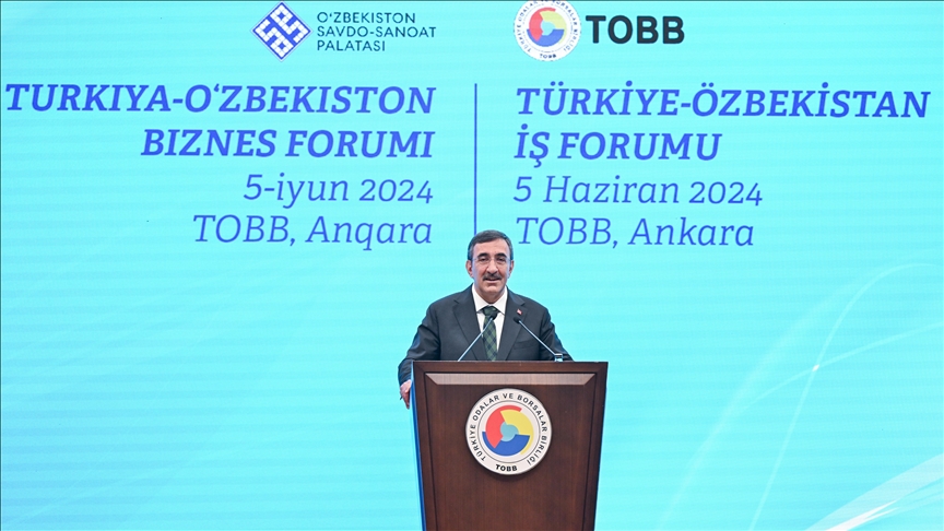 Cumhurbaşkanı Yardımcısı Yılmaz: Türkiye, Özbek yatırımcıların teknoloji ve inovasyon yatırımlarını destekliyor