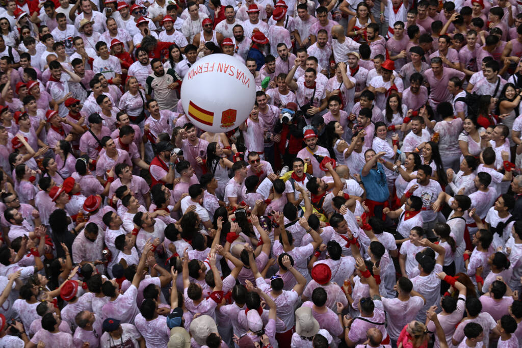 İspanya’nın Ünlü San Fermin Festivali Başladı