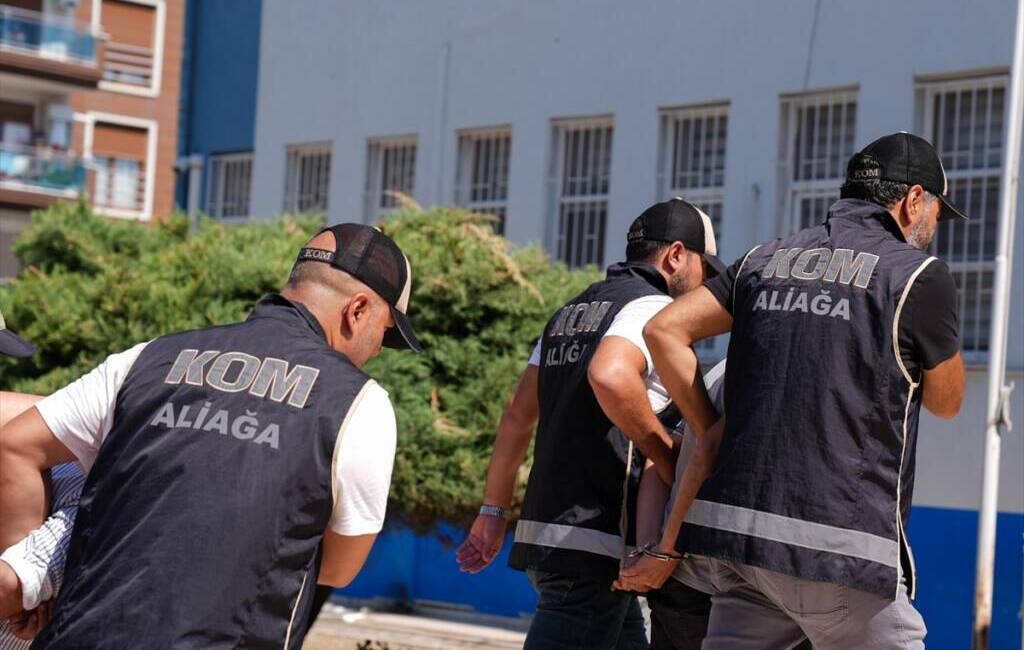 İzmir'in Aliağa ilçesinde gerçekleştirilen