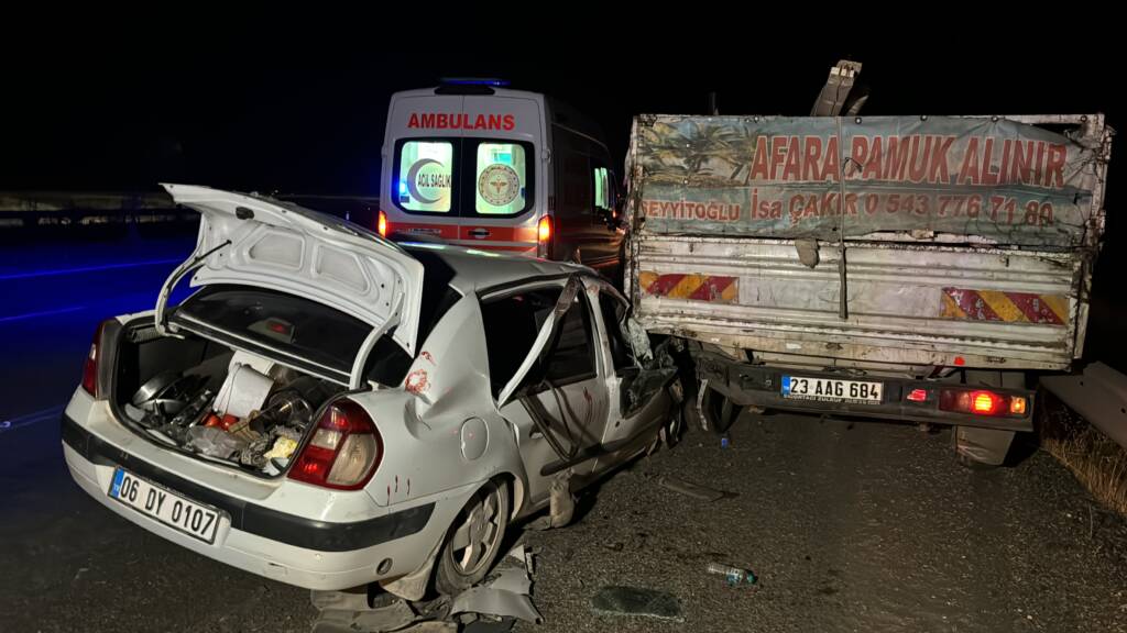 Adıyaman'da meydana gelen trafik