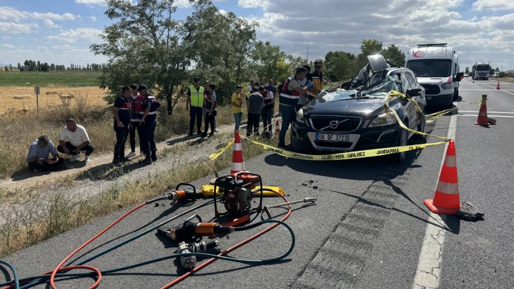 Kayseri'de meydana gelen trafik