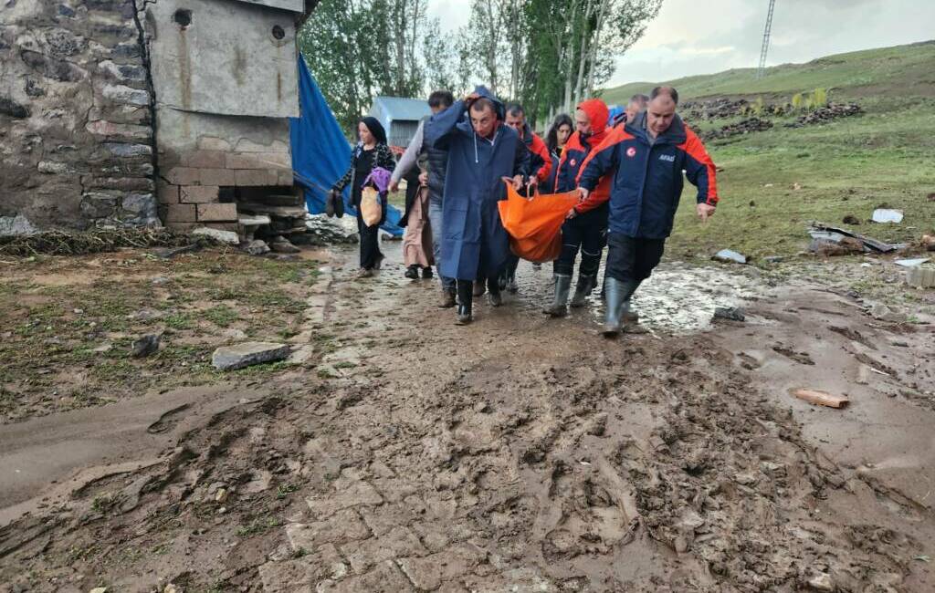 Erzurum'un Tekman ilçesinde iki