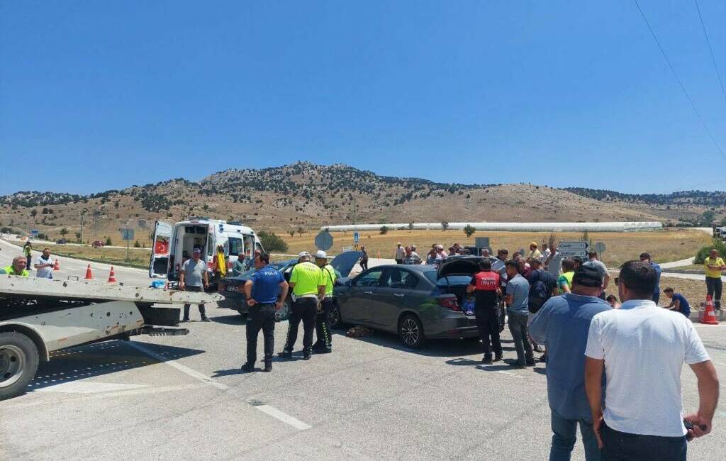 Burdur'un Tefenni ilçesinde iki