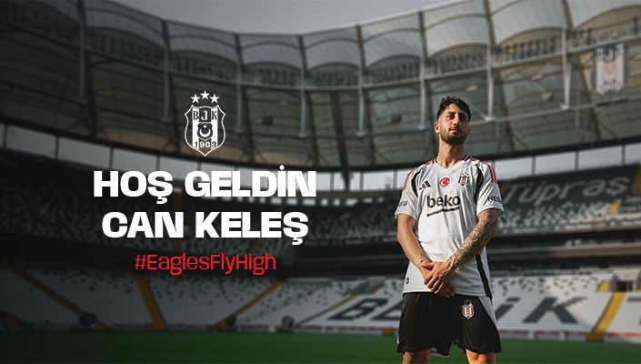 Can Keleş, resmen Beşiktaş’ta!