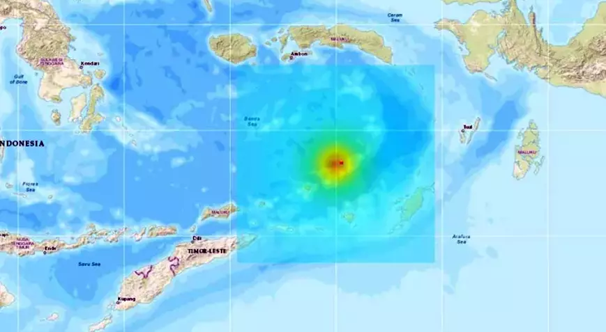 Endonezya’da 5,4 Büyüklüğünde Deprem