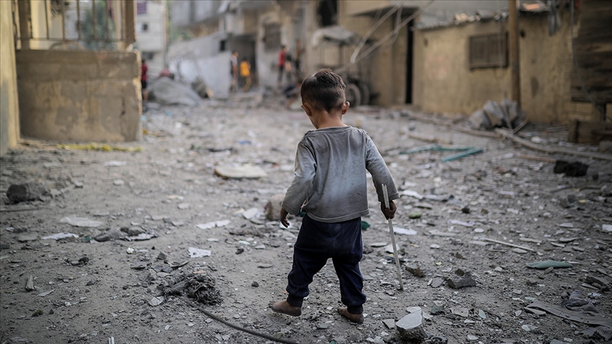 Filistinli Çocukları Resimle Travmadan Kurtarmaya Çalışıyor