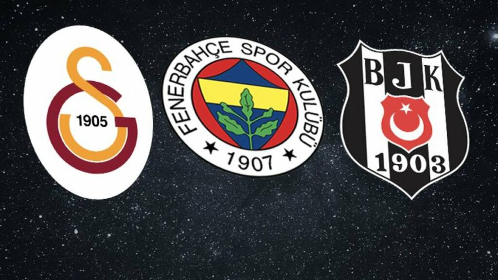 Beşiktaş, Fenerbahçe ve Galatasaray