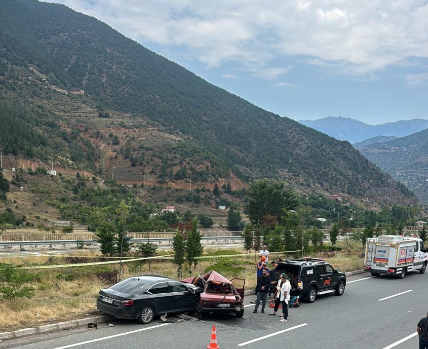 Gümüşhane’deki feci kaza karı kocayı hayattan kopardı!