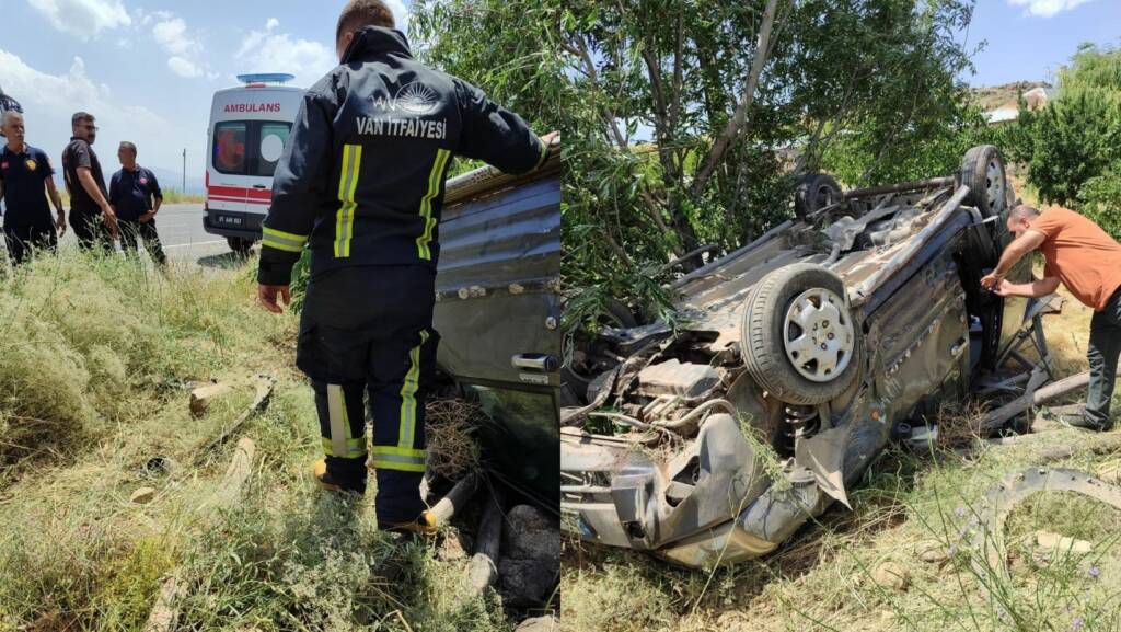 Van’da trafik kazası: Çok sayıda yaralı!