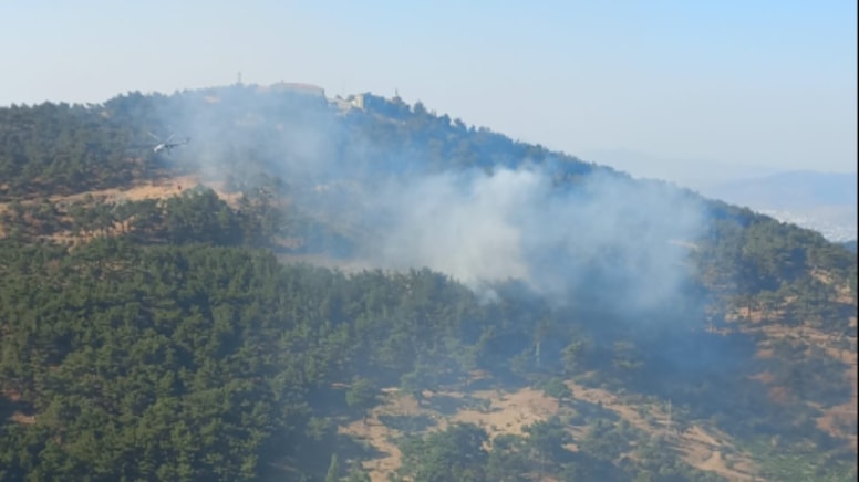 İzmir'in Karabağlar ilçesinde çıkan