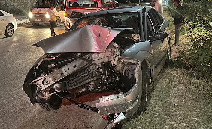 Hakkari’nin Yüksekova ilçesinde otomobilin