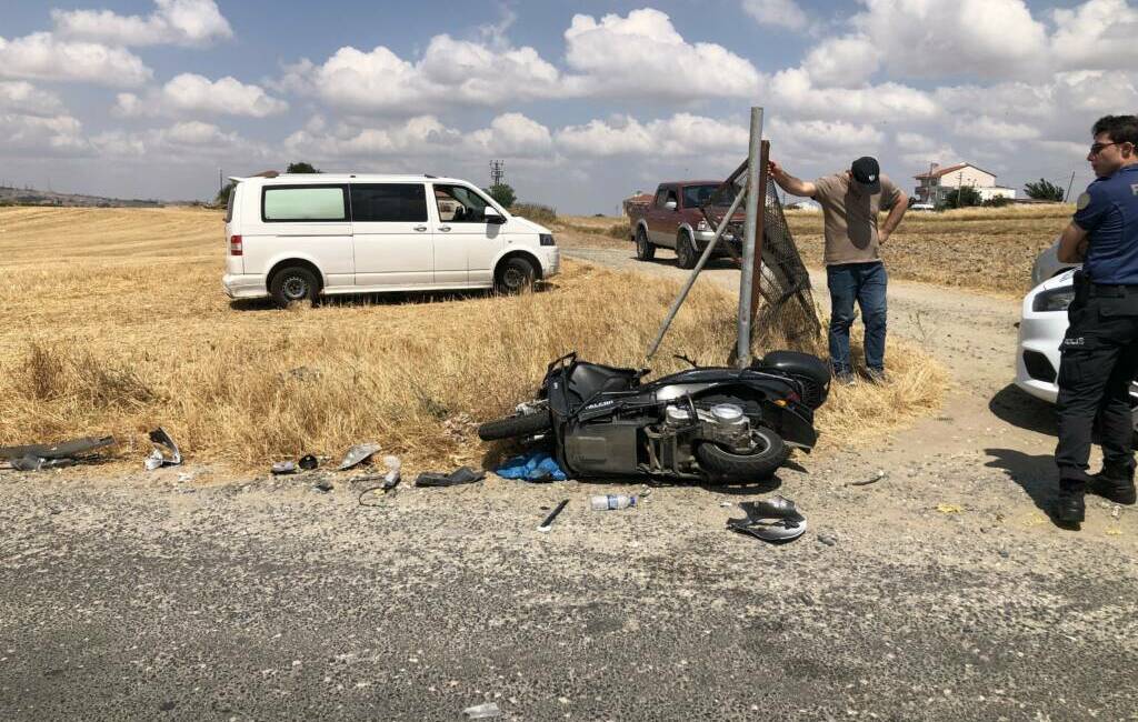 Tekirdağ'ın Çorlu ilçesinde otomobil