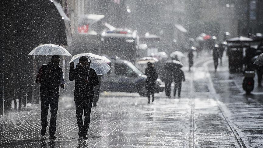 Meteoroloji’den sağanak, gök gürültülü sağanak ve toz taşınımı uyarısı