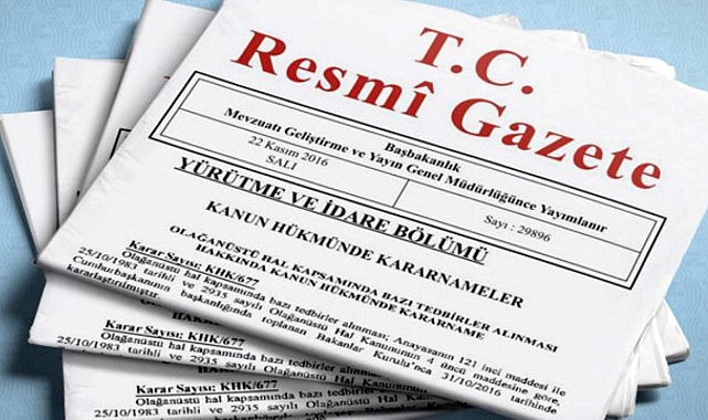 Türkiye ile KKTC Arasında İmzalanan Anlaşma Resmi Gazete’de