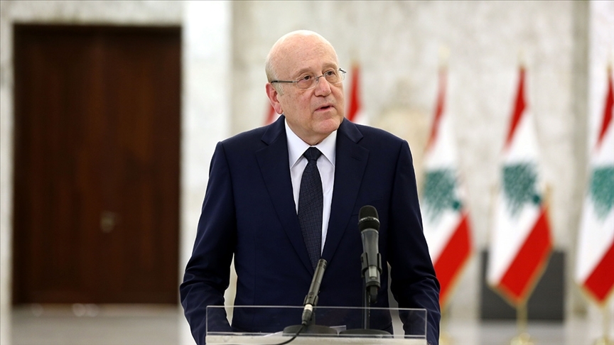 Lübnan Başbakanı Mikati: İsrail’in Güneydeki Saldırıları “Yıkıcı ve Terör Saldırıları” olarak Nitelendirdi