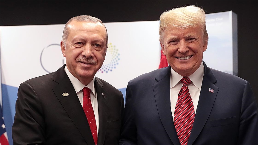 Cumhurbaşkanı Erdoğan, Trump ile görüştü