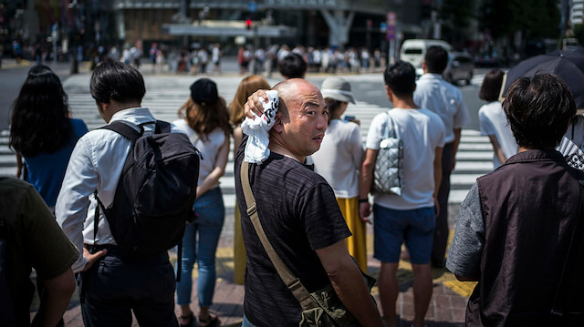 Japonya'nın başkenti Tokyo'da son