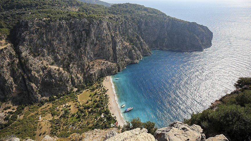 Muğla'nın Fethiye ilçesinde, Kelebekler