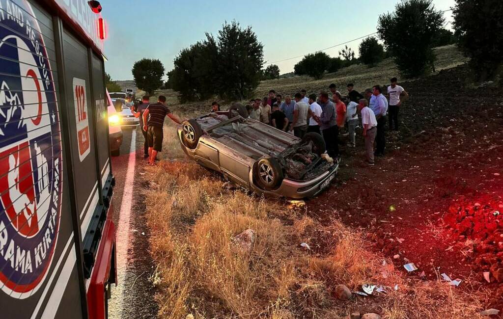 Adıyaman’ın Kahta ilçesinde, direksiyon