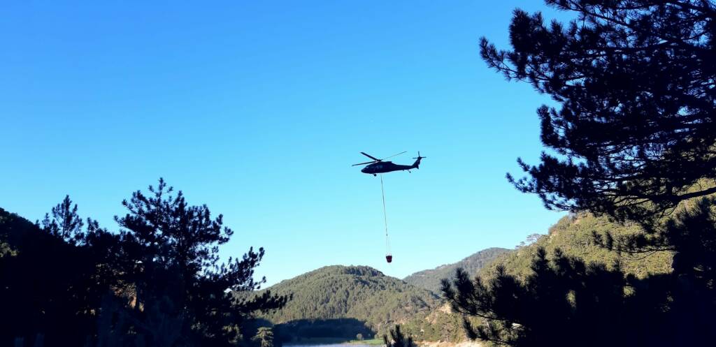 Bolu'da dün öğle saatlerinde