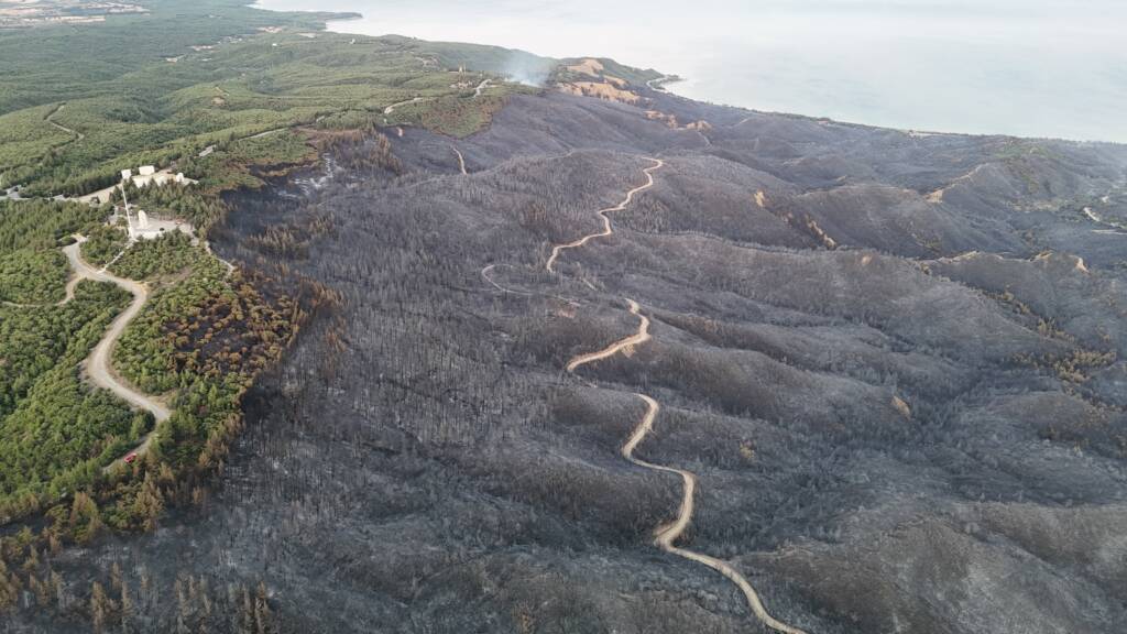 Çanakkale'nin Eceabat ilçesi sınırları