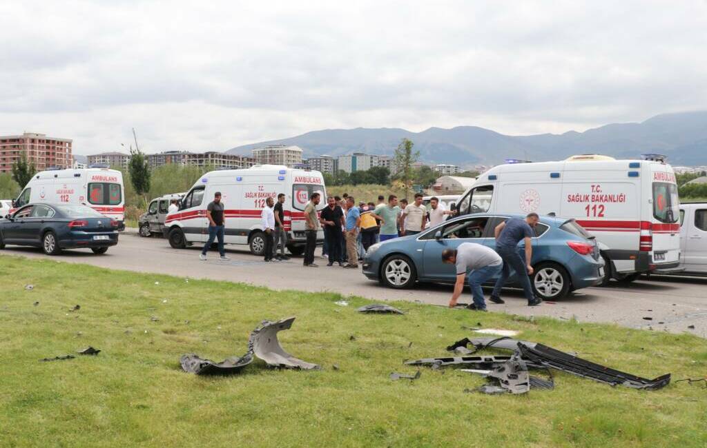  Erzurum'un Yakutiye ilçesinde iki