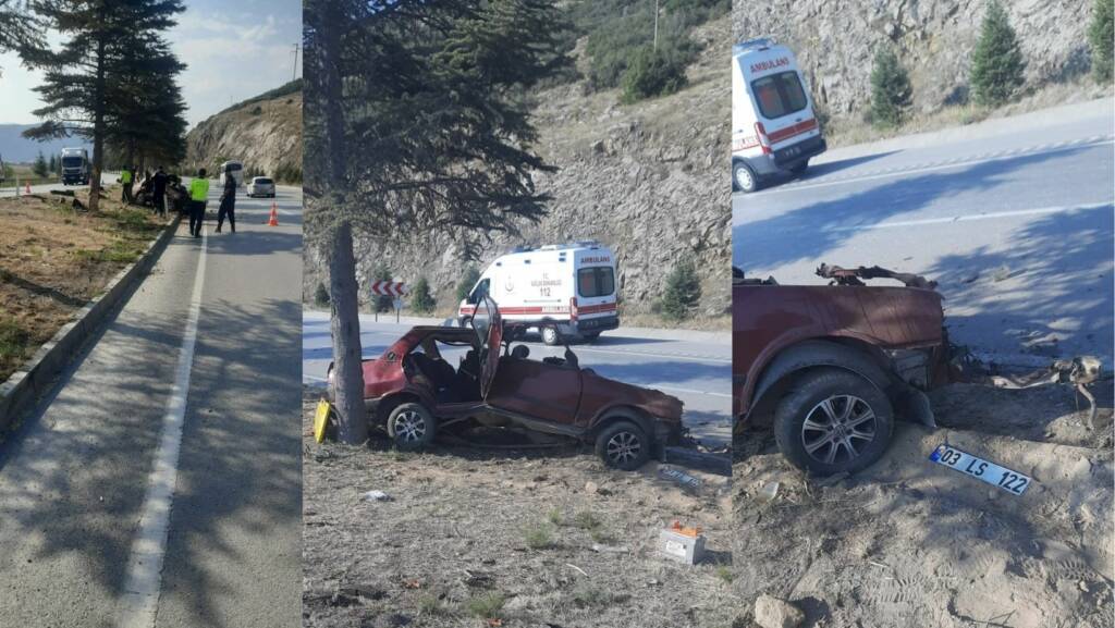 Isparta'da sürücüsünün kontrolünden çıkan