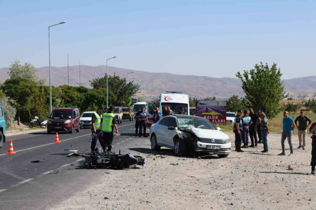 Nevşehir’de feci kaza: 1 kişi öldü