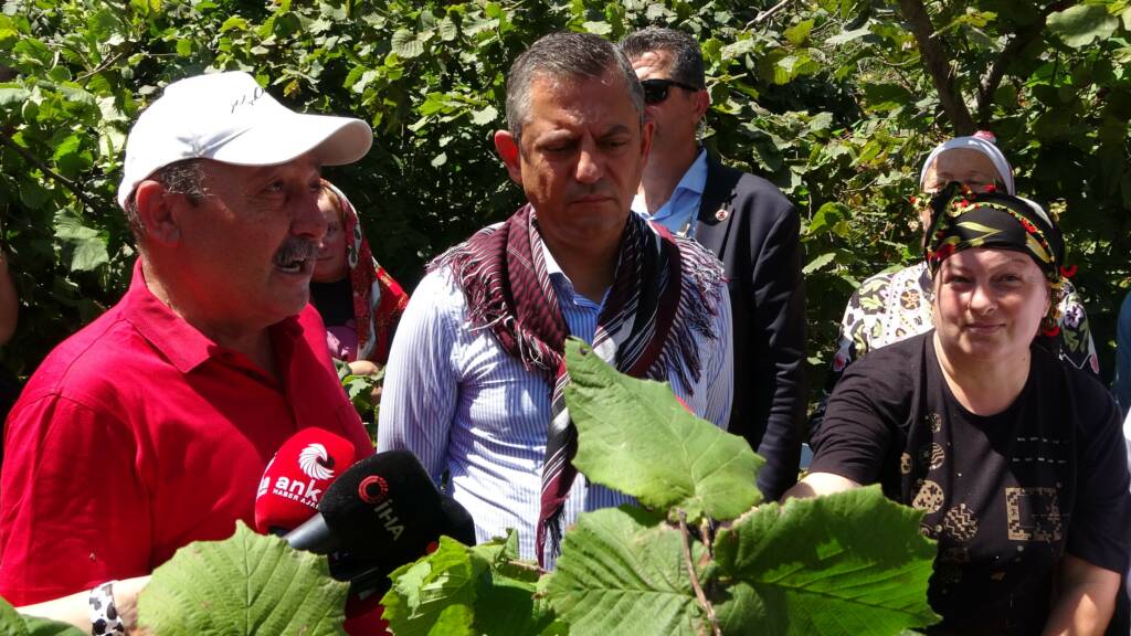 Özgür Özel’den TMO’nun açıkladığı fındık fiyatlarına tepki!