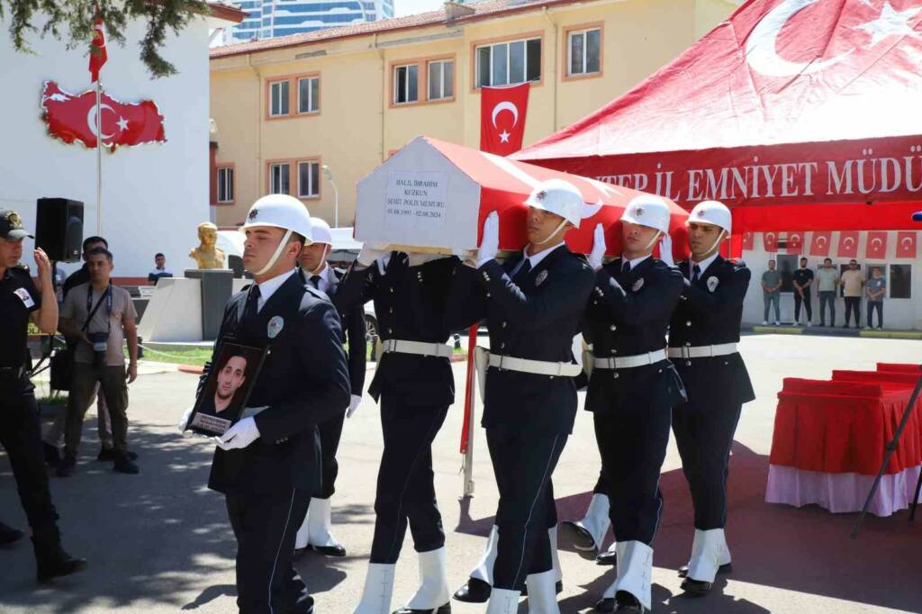 Şehit Polis Memuru Halil İbrahim Kuzgun İçin Son Görev