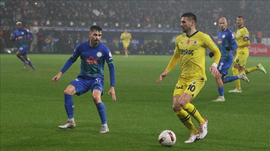 Fenerbahçe, Çaykur Rizespor’a konuk olacak