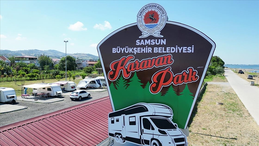 Samsun’daki karavan parklar 43 ülke ve 79 şehirden misafir ağırlıyor