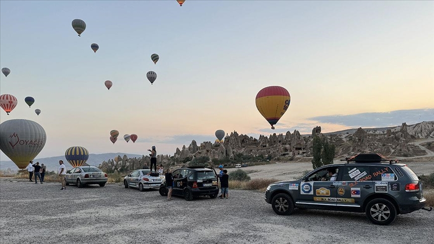 Doğu-Batı Dostluk ve İpek Yolu Rallisi Kapadokya’dan hareket etti