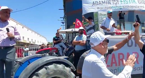 CHP Gaziantep Milletvekili Melih Meriç fıstıkçıların