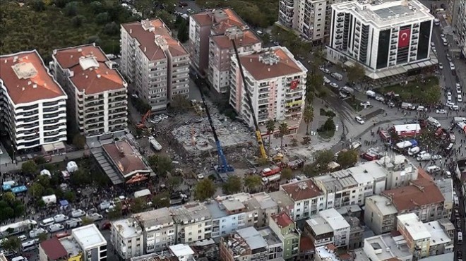 İzmir’deki depremde yıkılan Rıza