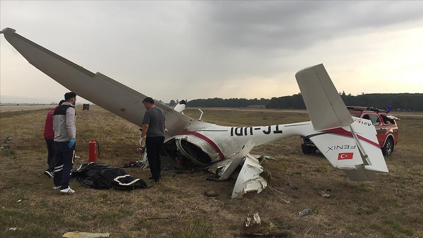 Eğitim Uçağı Kazasında İki Pilot Hayatını Kaybetti