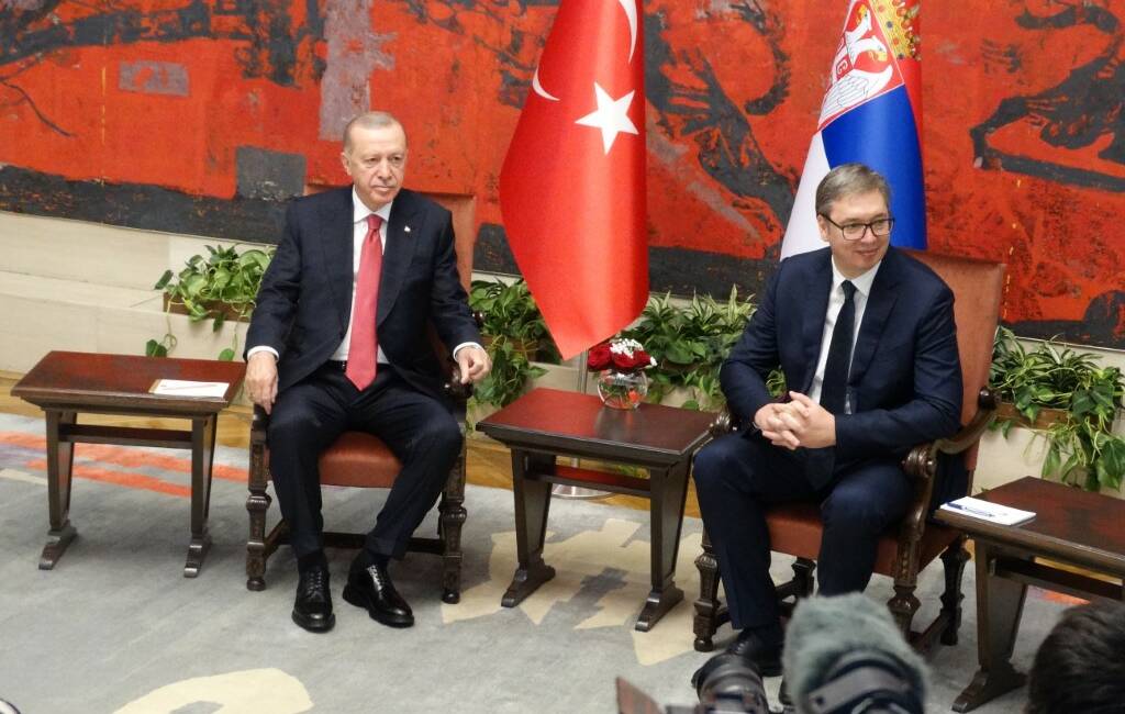 Cumhurbaşkanı Erdoğan, Sırbistan’da Vucic ile Görüştü