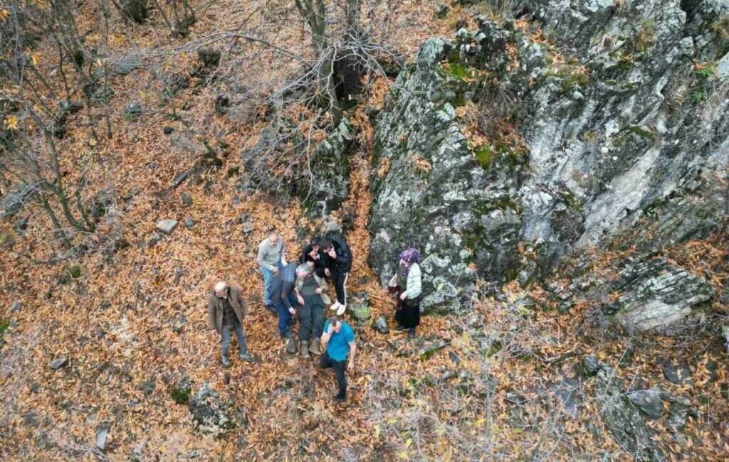 Baygın çoban İhlas Haber Ajansı muhabirinin kaldırdığı dron ile bulundu